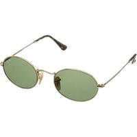 Ray-Ban Oval Flat Lenses RB3547N 001 (gold/green classic G-15)