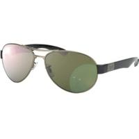 Ray-Ban RB3509 004/9A (gunmetal black/polarized green)