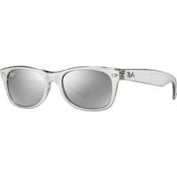 Ray-Ban New Wayfarer RB2132 614440 (silver transparent/silver mirror)