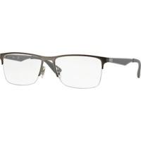 ray ban rx6335 2855 grey gunmetal