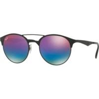 ray ban rb3545 186b1 black matte blackgradient blue