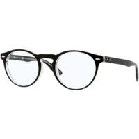 ray ban rx5283 2034 top black on transparent