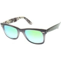 ray ban original wayfarer rb2140 11994j grey gradient black on grey pa ...