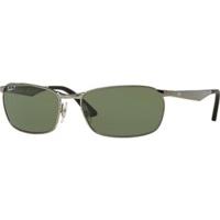 Ray-Ban RB3534 004/58 (gunmetal/polarized green classic G-15)