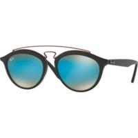 ray ban new gatsby rb4257 6252b7 black redblue mirrored