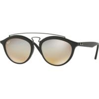 ray ban new gatsby rb4257 6253b8 large matte blackmirror gradient grey