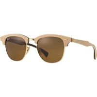 Ray-Ban Clubmaster Wood RB3016M 1179 (light brown/brown classic B-15)