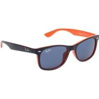 Ray-Ban Junior RB 9052S (top blue on orange/blue)