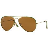Ray-Ban Aviator Camouflage RB3025JM 169 (gold green/B-15 brown)