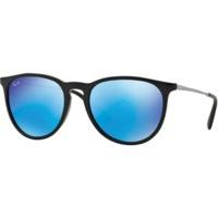 Ray-Ban Erika RB4171 601/55 (black-silver/blue mirrored))