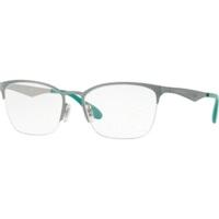 Ray-Ban RX6345 2919 (silver top light green)