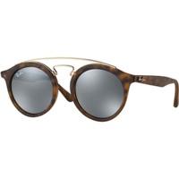 Ray-Ban RB4256 60926G/46 tortoise/gold/grey mirror