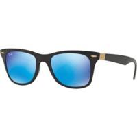 Ray-Ban Lite Force RB4195 631855 (black/blue mirrored)