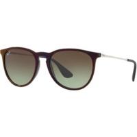 Ray-Ban Erika RB4171 6316E8 (black-silver/brown gradient)