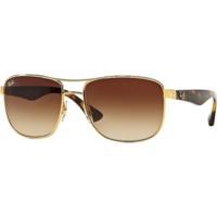 Ray-Ban RB3533 001/13 (gold-havana/brown gradient)