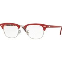 Ray-Ban Clubmaster RX5154 5651 (red on texture camouflage)