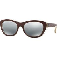 ray ban rb4227 619388 browngrey gradient mirrored