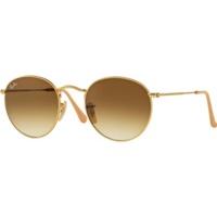 Ray-Ban Round Flash RB3447 112/51 (gold matt/brown gradient)