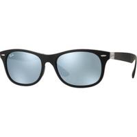 Ray-Ban New Wayfarer Folding Liteforce RB4223 601S30 (black/green mirror)