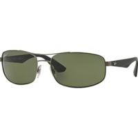 Ray-Ban RB3527 029/9A (gunmetal-black/polarized green classic G-15)