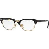 ray ban clubmaster folding rb5334 2000 black gold