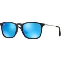 Ray-Ban Chris RB4187 601/55 (black-gunmetal/blue mirrored)