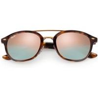 Ray-Ban RB2183 1127B9 (tortoise/pink gradient mirror)