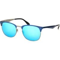 Ray-Ban RB3538 189/55 (blue on silver/blue mirrored)