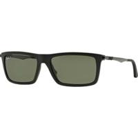 Ray-Ban RB4214 601S9A (black-gunmetal/polarized green classic G-15)