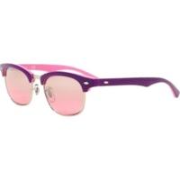 ray ban junior rb9050s 1797e top violet on pink pink mirror silver