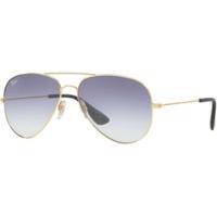 Ray-Ban RB3558 001/19 (gold/light blue gradient)