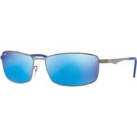 Ray-Ban RB3498 029/9R (gunmetal/blue flash polarized)