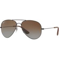 ray ban rb3558 002t5 blackbrown gradient polarized