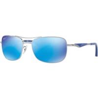 Ray-Ban RB3515 004/9R (gunmetal/blue flash polarized)