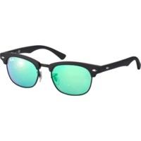 Ray-Ban RJ9050s 100S/3R (matt black/green mirrored)