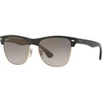 ray ban oversized clubmaster rb4175 877m3 blackgrey gradient polarized