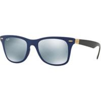 ray ban lite force rb4195 624830 blue blacksilver mirrored