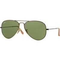 Ray-Ban Aviator Metal Distressed RB3025 177/4E (gold/classic green)