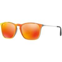 Ray-Ban Chris RB4187 63206Q (orange-silver/red mirrored)