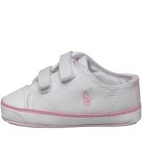 Ralph Lauren Infant Girls Marson Trainers White/Pink