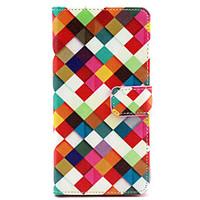 rainbow pattern pu leather full body case with stand for sony xperia z ...