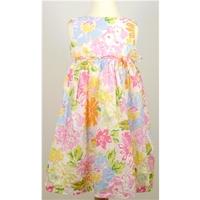 ralph lauren age 2 100 cotton summer dress in pink floral design