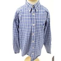 Ralph Lauren Kids Size5-6 Blue & White Checked Shirt