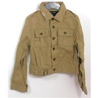 ralph lauren age 6 beige jacket with embroidered detailing