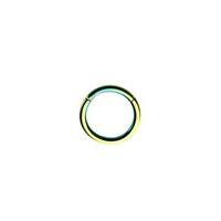 Rainbow Hinged Segment Ring - Size: 1.6mm x 12mm