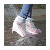 Rain Shoe Covers (Pair) - Transparent - Large