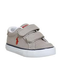 Ralph Lauren Brisbane Infants ASH GREY RED WHITE