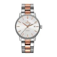 Rado Coupole Classic men\'s automatic rose gold-tone and Stainless Steel bracelet watch