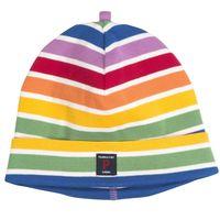 Rainbow Stripe Newborn Baby Hat - Multi-coloured quality kids boys girls