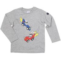 Racer Kids Top - Grey quality kids boys girls